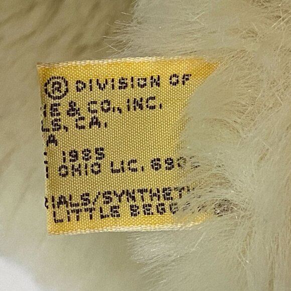 1985 Applause Dog Puppy Hand Puppet Plush Toy Little Beggar Wallace Berrie - Picture 6 of 7